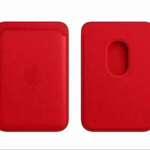 Apple Vibrant Red Card Holder